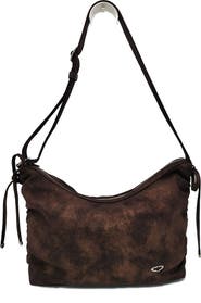 Oryany Rusty Faux Suede Crossbody Bag