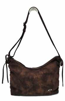 Oryany Rusty Faux Suede Crossbody Bag
