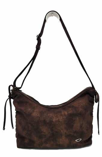 Oryany Rusty Faux Suede Crossbody Bag