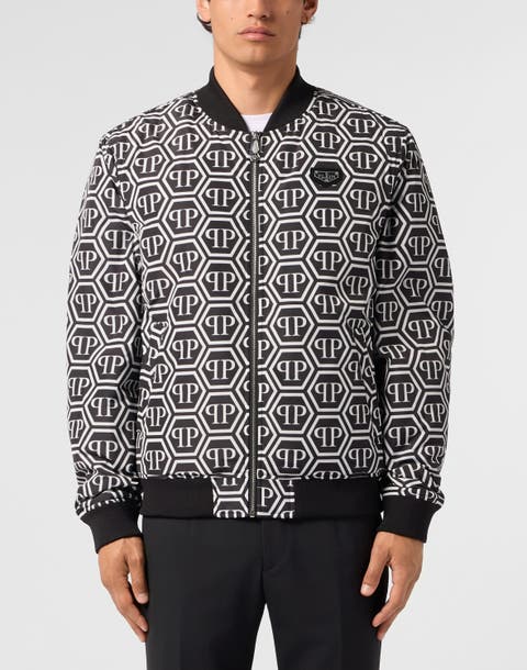 Nylon Bomber Monogram Men