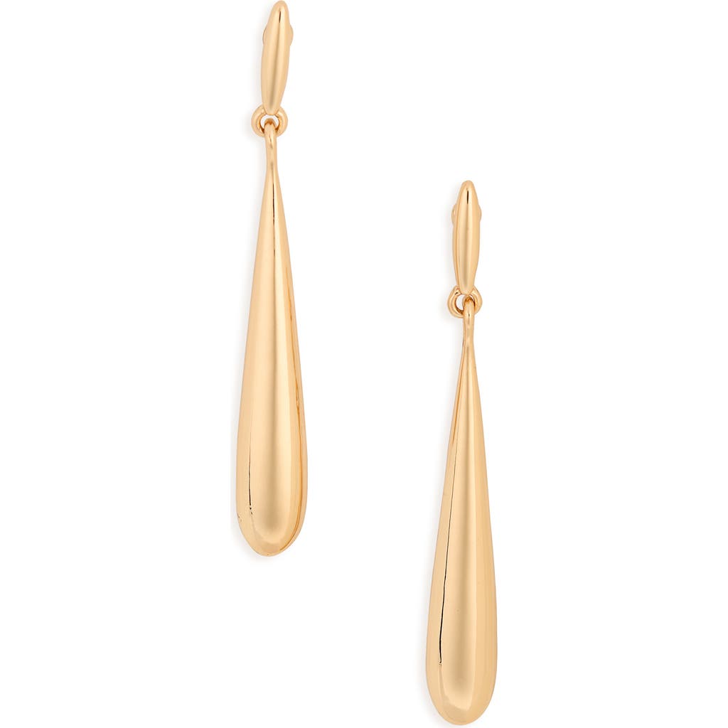 Nordstrom Rack Polished Teardrop Earrings In Gold