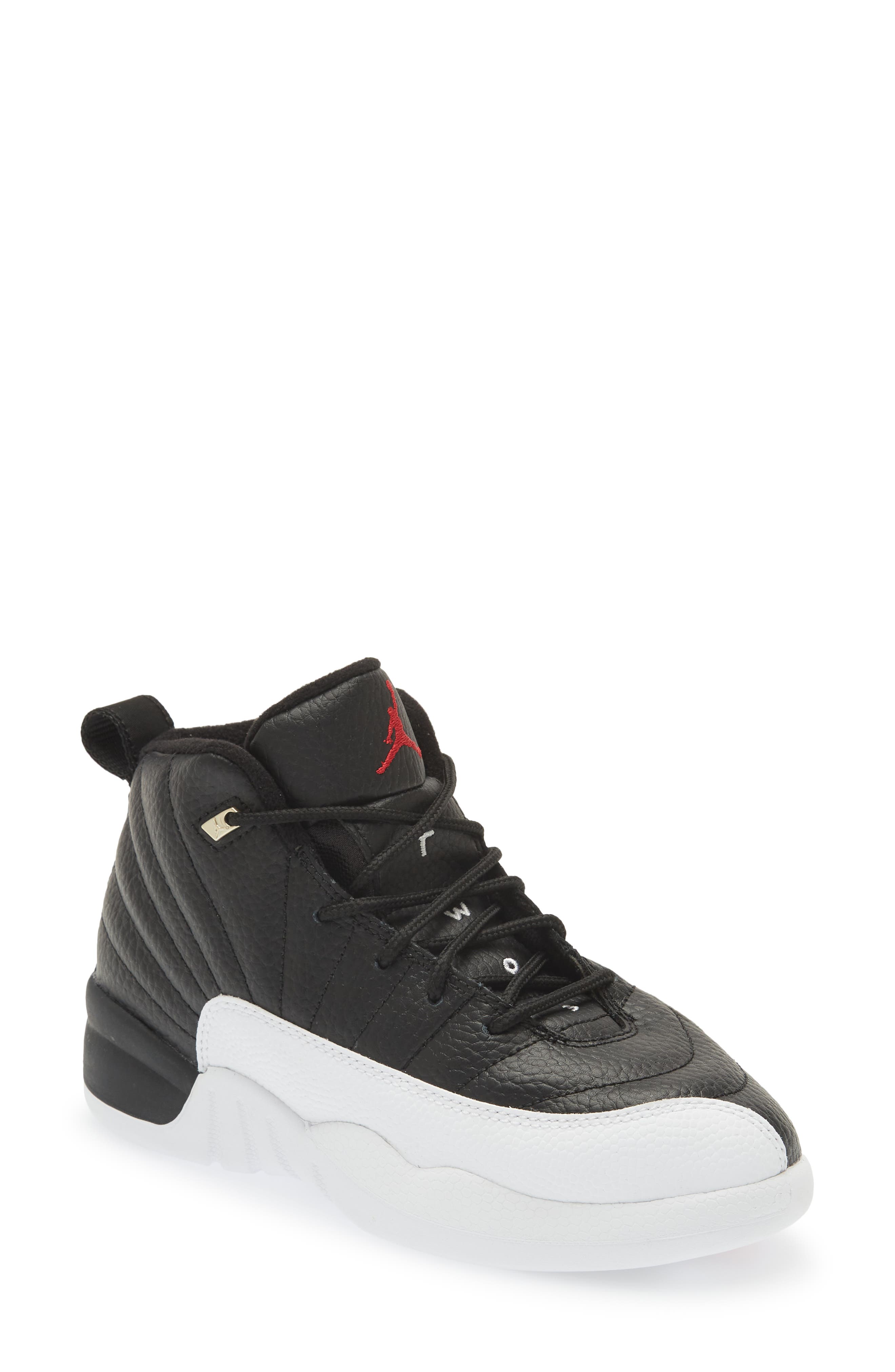 Nike Kids' Air Jordan 12 Retro Basketball Shoe, Main, color, 