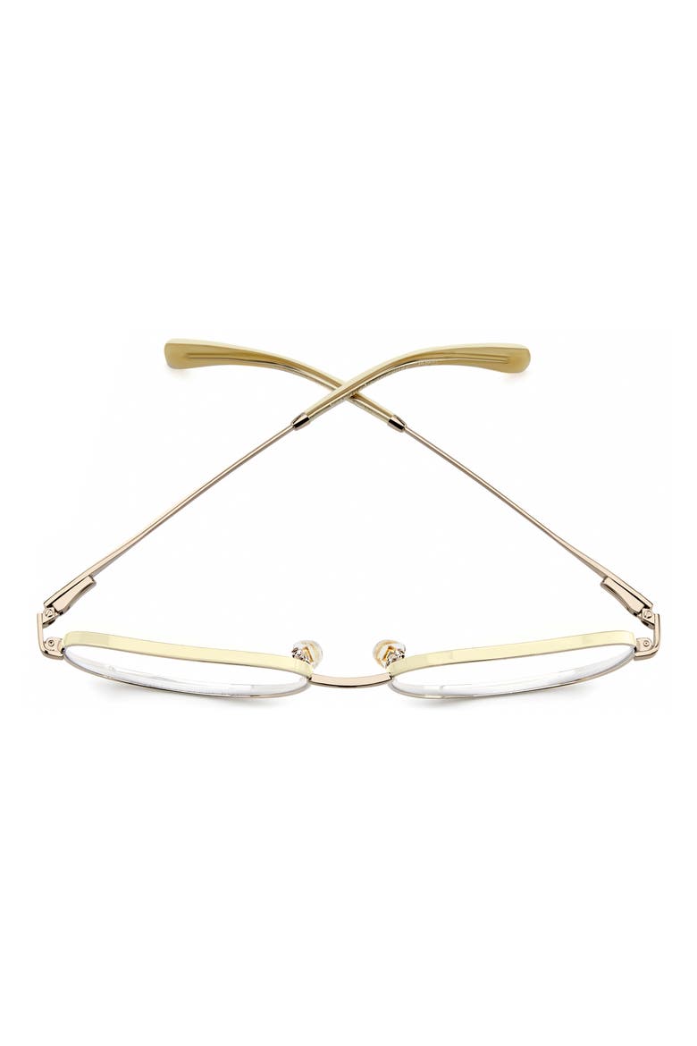 josee 53mm square reading glasses, Alternate, color, YELLOW