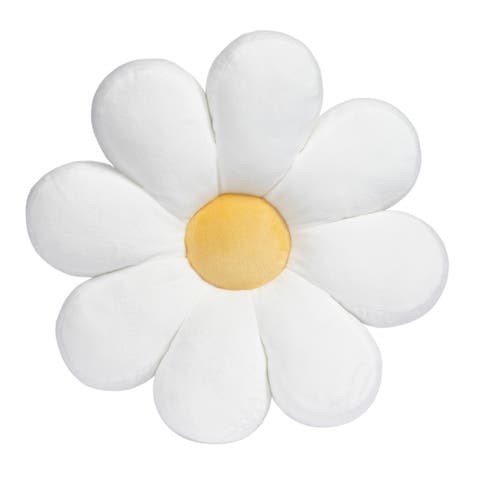 Sweet Daisy Flower Decorative Pillow Plush Stuffed Toy