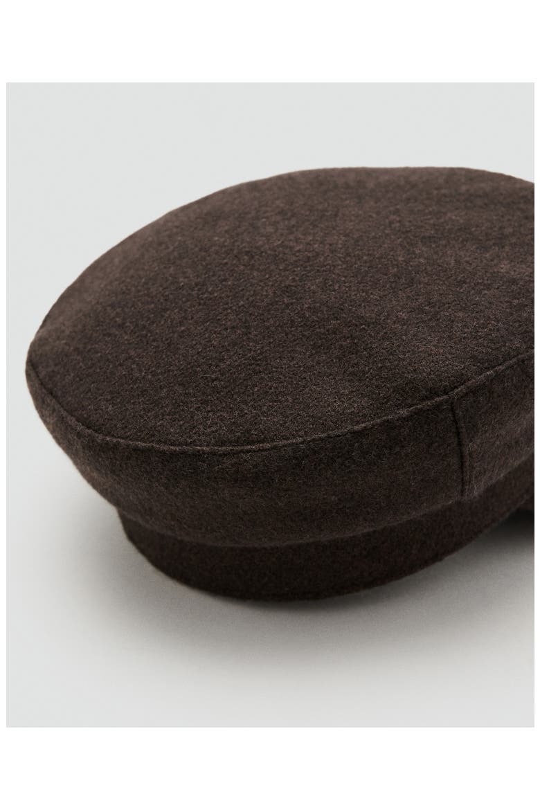 Baker Boy Cap, Alternate, color, CHOCOLATE