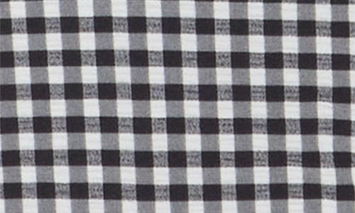 Good American Gingham High Leg Bikini Bottoms