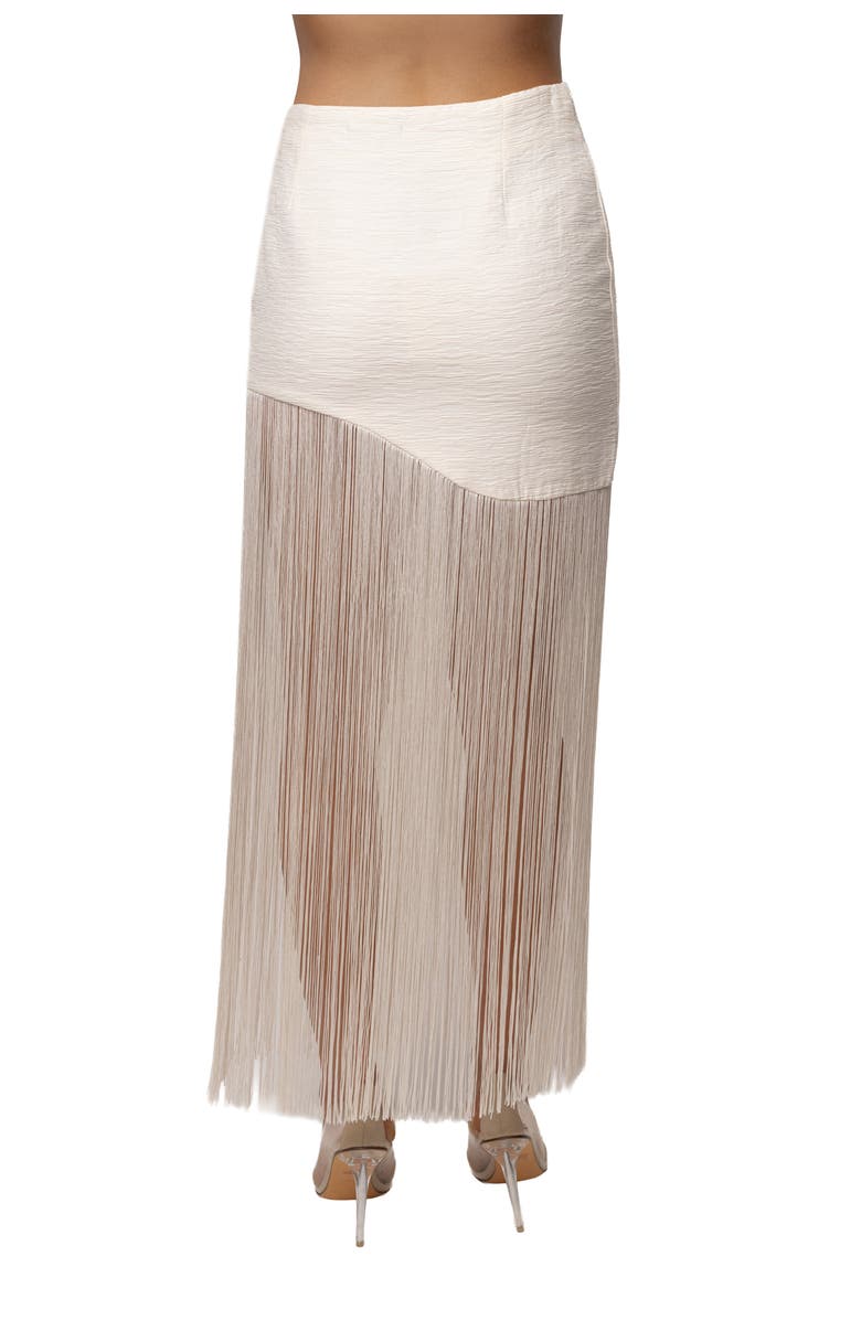 JLUXLABEL Gala Nights Fringe Skirt, Alternate, color,