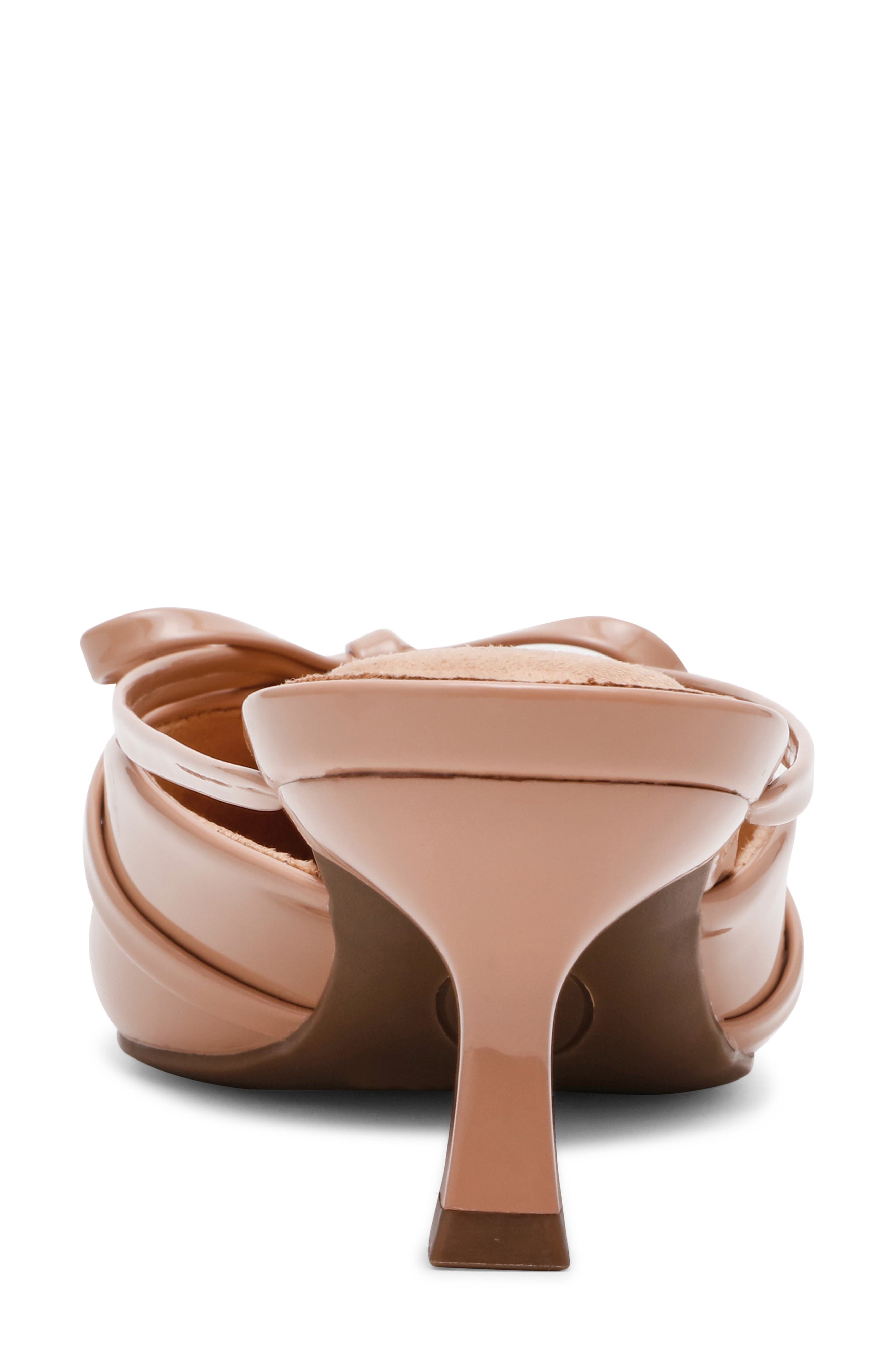 Iric Pointed Toe Mule, Alternate, color, BEIGE PATENT