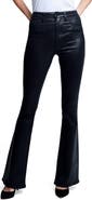 L'AGENCE Marty Coated High Waist Flare Leg Jeans