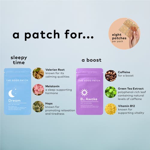 The Good Patch Rise And Shine Wellness Patch Set