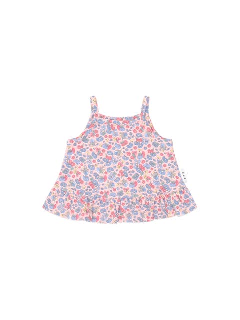Vintage Floral Peplum Top (Toddler, Little Kid, Big Kid)