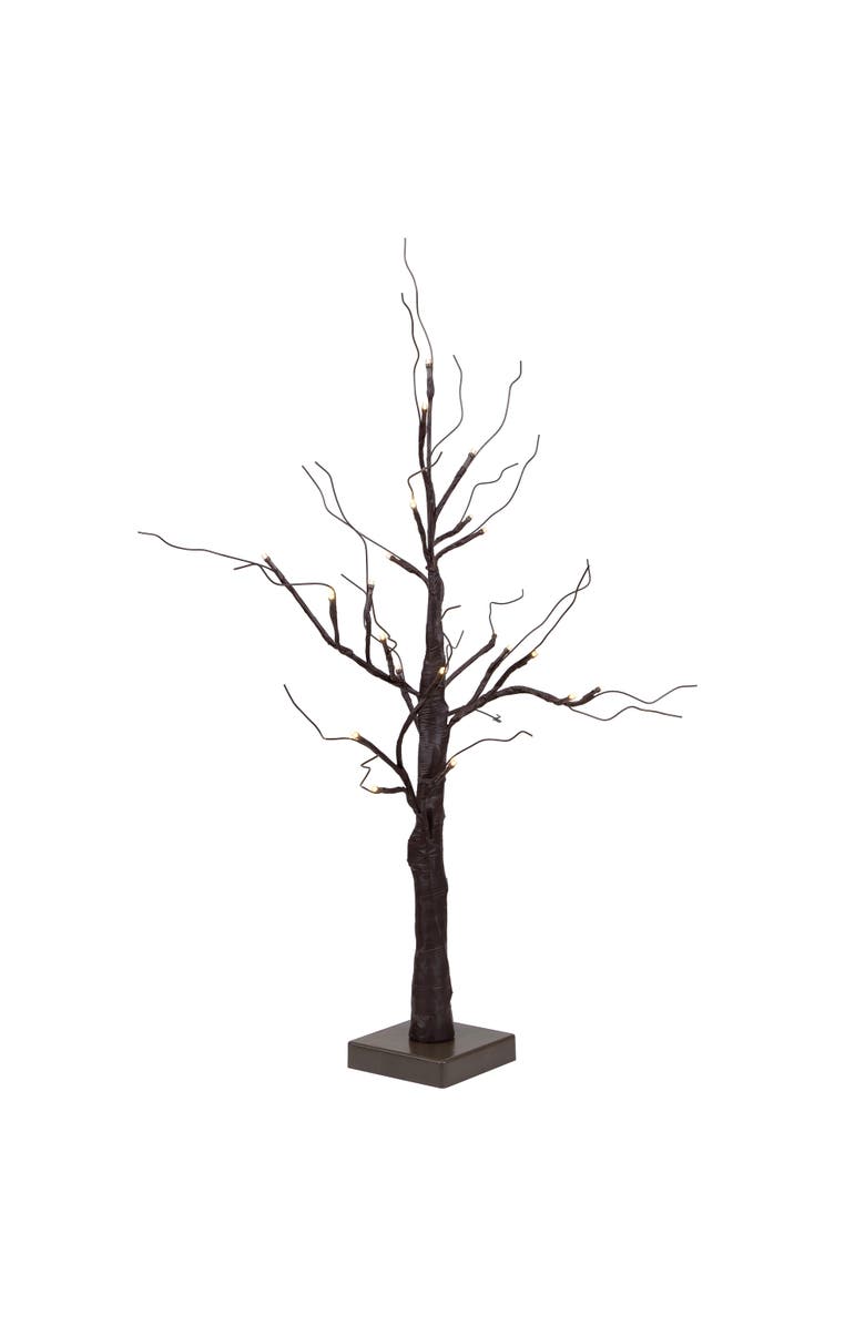 Northlight LED Lighted Christmas Twig Tree - 24" - Brown - Warm White Lights, Alternate, color, Brown