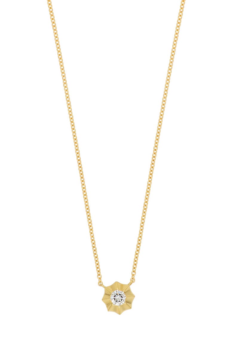 Monaco Diamond Pendant Necklace (Nordstrom Exclusive), Main, color, 18K YELLOW GOLD