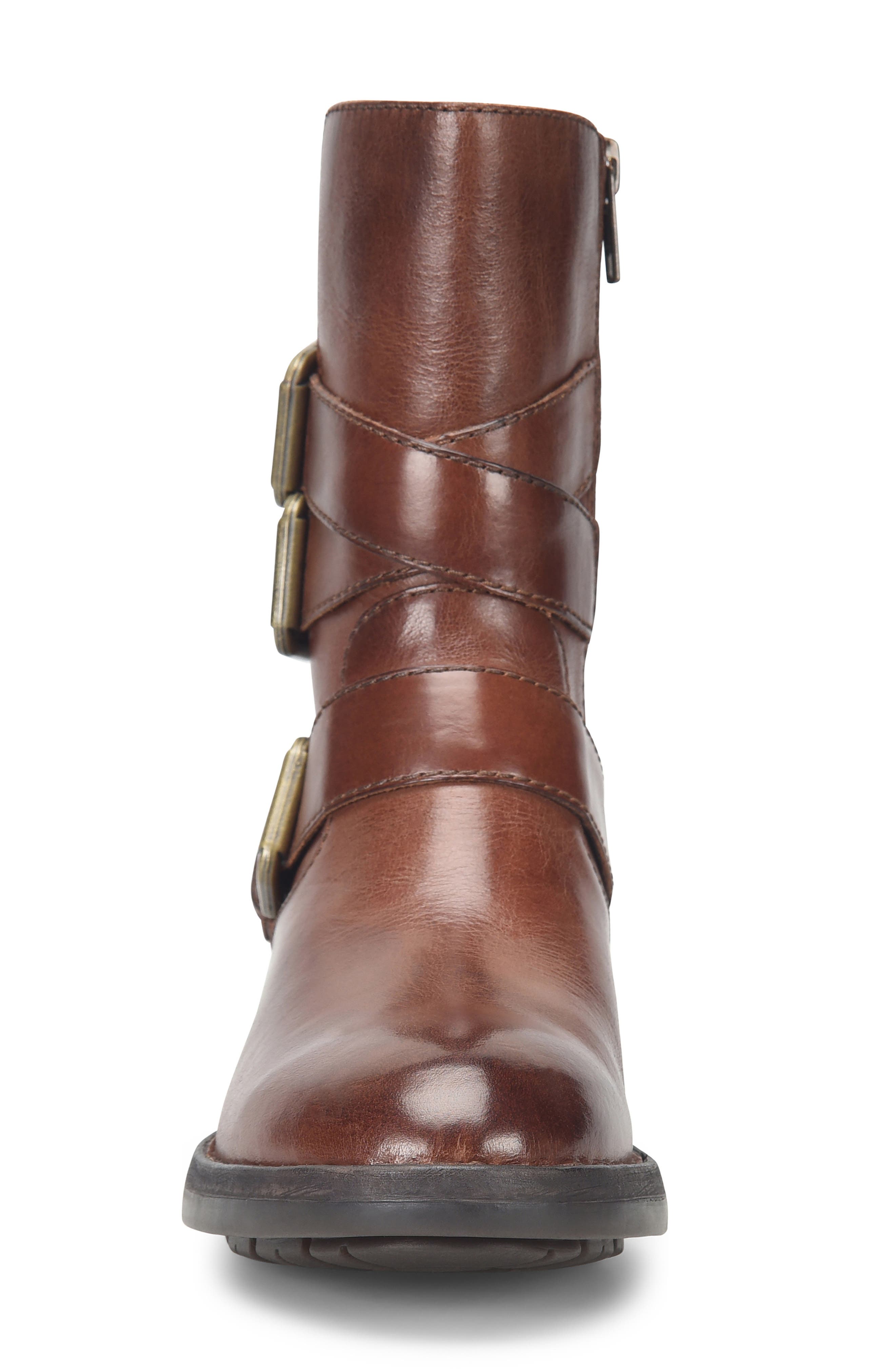 Børn Mayne Bootie, Alternate, color, Brown Leather