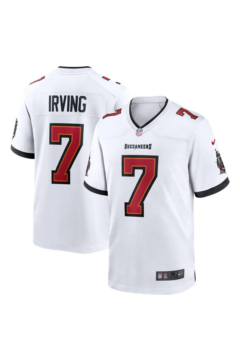 Men's Nike Bucky Irving  White Tampa Bay Buccaneers Game Jersey, Main, color, White