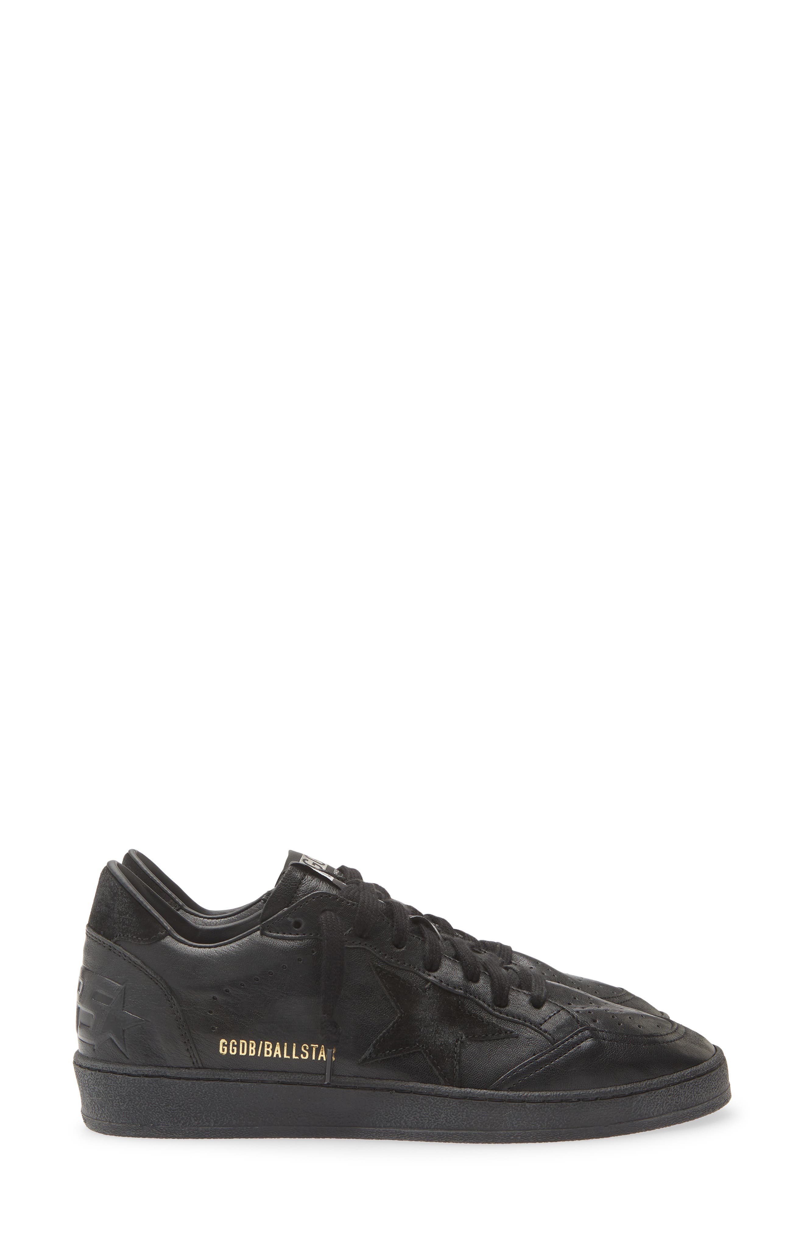 Ball Star Sneaker, Alternate, color, BLACK