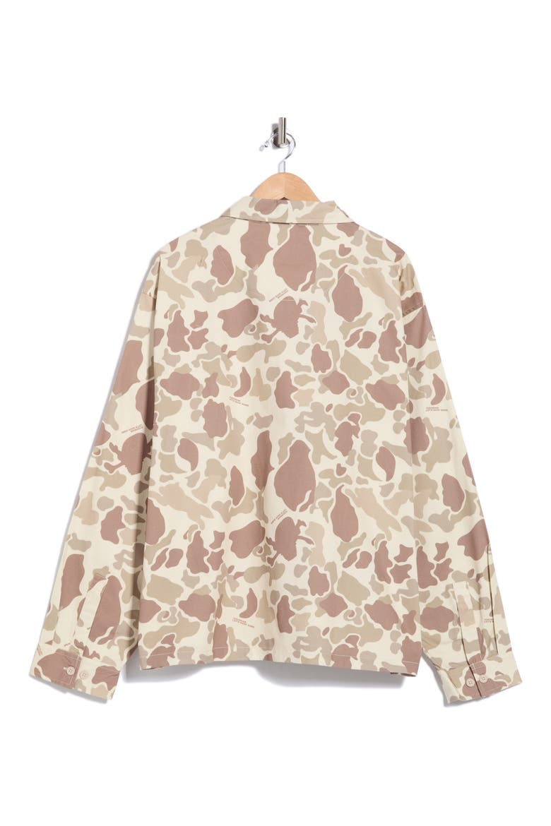 Camo Print Field Shacket, Alternate, color, CAMO