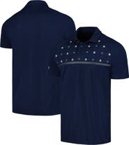 LEVELWEAR Men's Levelwear Navy New York Yankees Sector Batter Up Raglan Polo