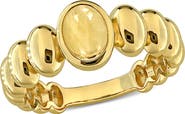 DELMAR Garnet Bubble Ring