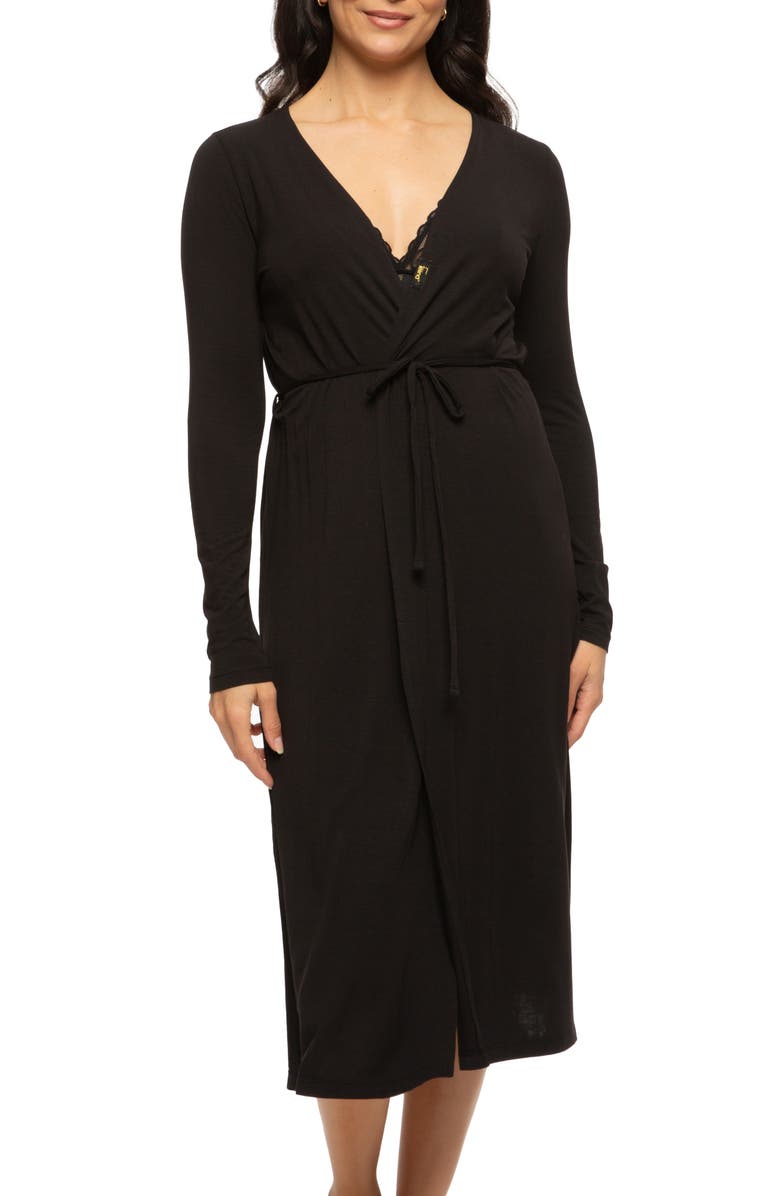 Felina Lena Robe, Main, color, Black