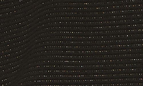 Nic + Zoe Nic+zoe Sparkle Stripe Everyday Top In Black