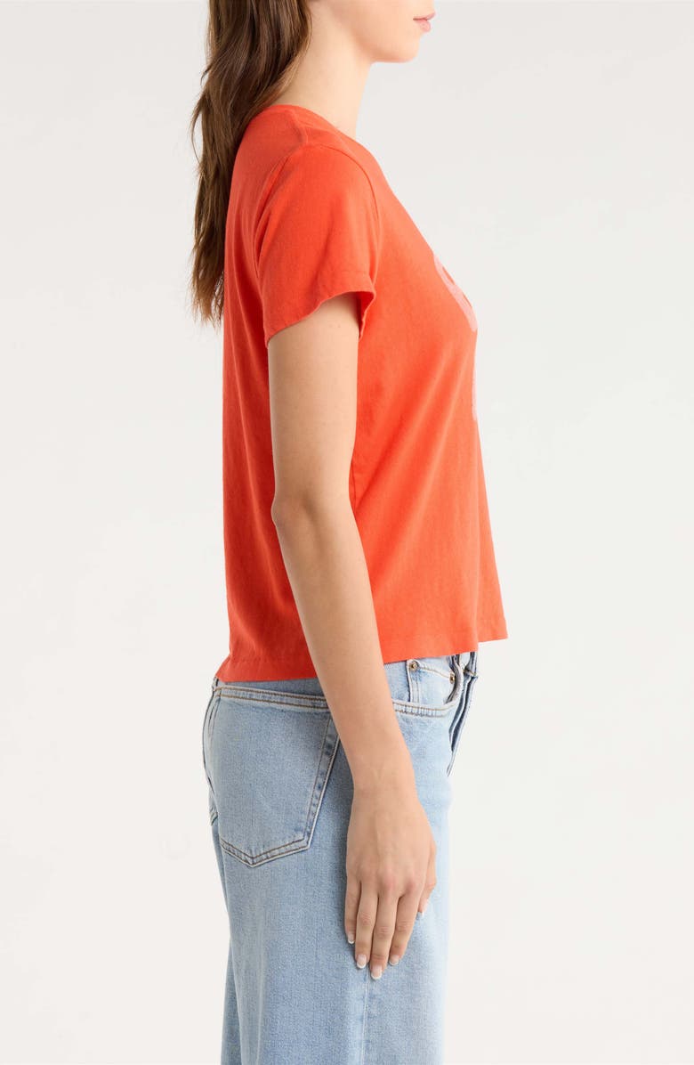 Re/Done Endless Apertivo Graphic Cotton T-Shirt, Alternate, color, Aperol