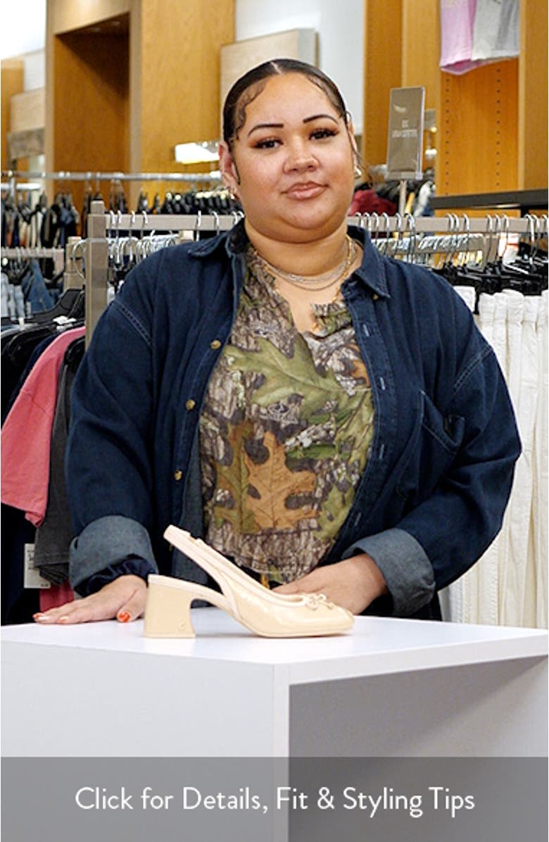 Diane Slingback Pump, sales video thumbnail