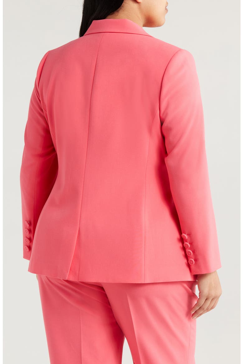 One-Button Blazer, Alternate, color, SUNSET