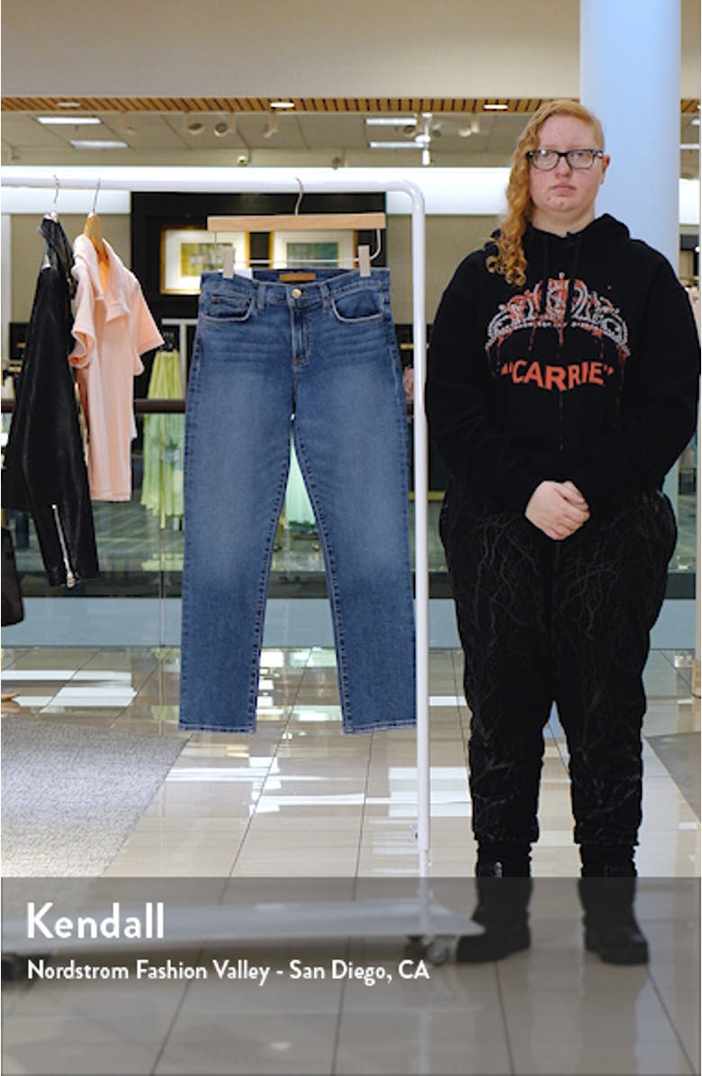 The Lara Mid Rise Ankle Cigarette Jeans, sales video thumbnail