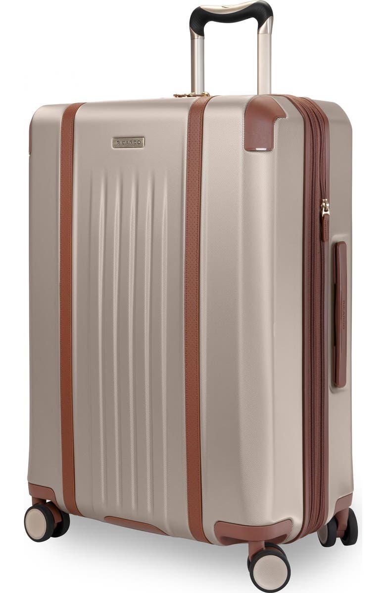 Ricardo Beverly Hills Montecito 2.0 Hardside Suitcase, 25" Checked, Main, color, Champagne