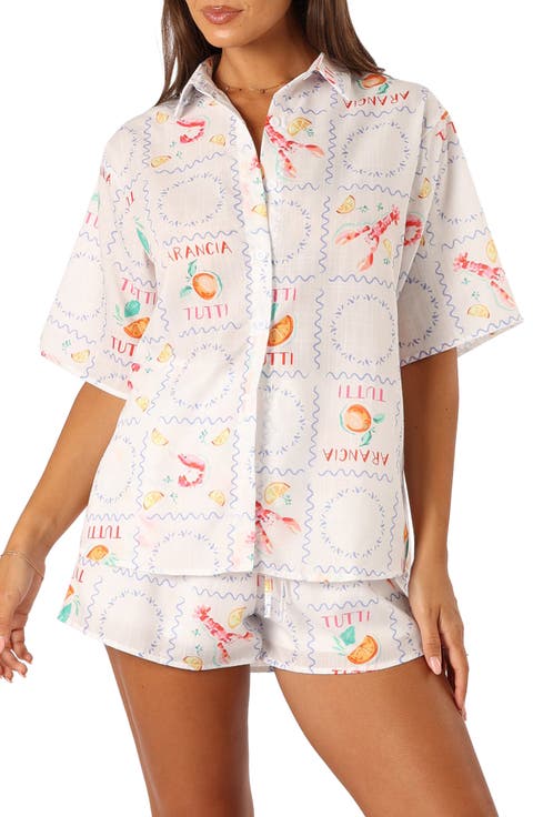 Portofino Tutti Print Camp Shirt & Shorts Set