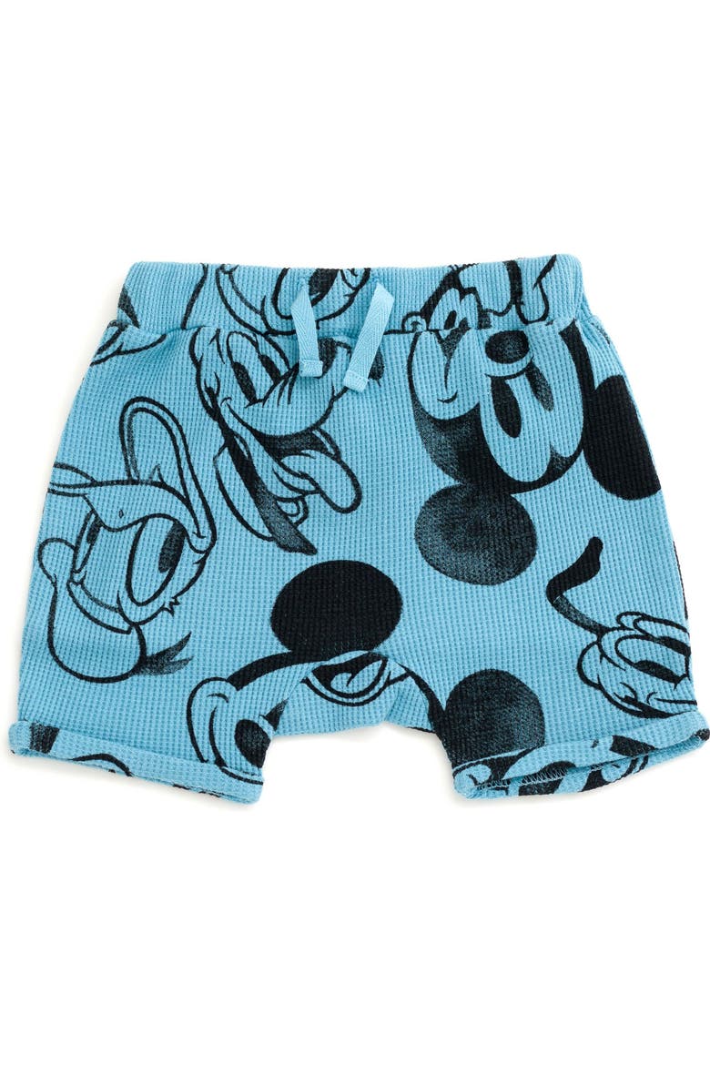 Mickey Mouse 2-Piece Hooded Tee and Shorts Set, Alternate, color, Mickey Pluto Blue