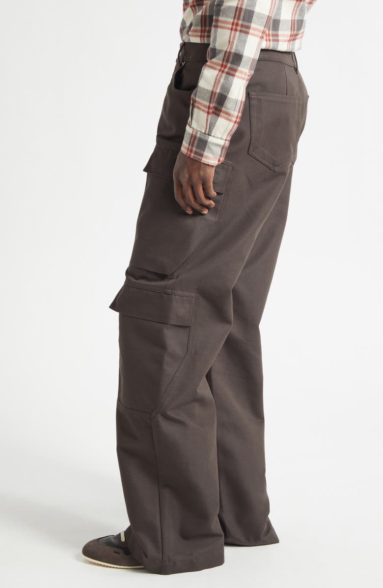 Rick Owens Geth Cotton & Nylon Cargo Pants, Alternate, color, Dark Dust