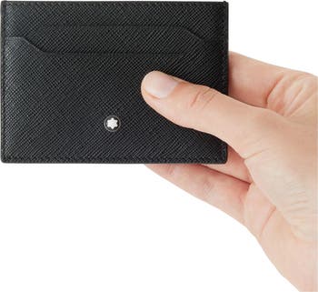 Montblanc Sartorial Leather Card Holder | Nordstrom Montblanc Sartorial Leather Card Holder | Nordstrom