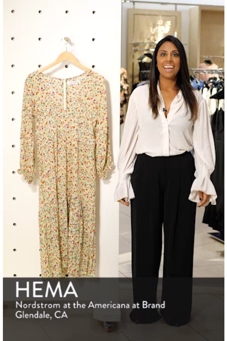 Les Fleurs Midi Dress video