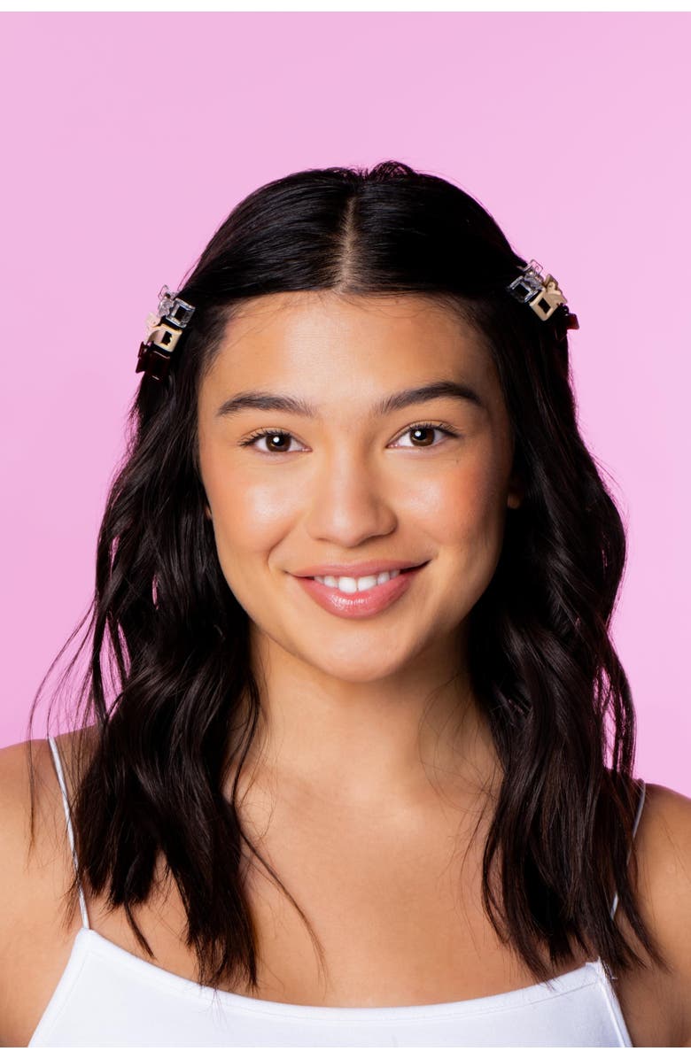 Gimme Beauty Mini Square Claw Clip Set, Alternate, color, 