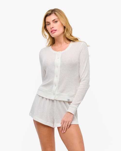 Cosabella Armonia Cardigan In White