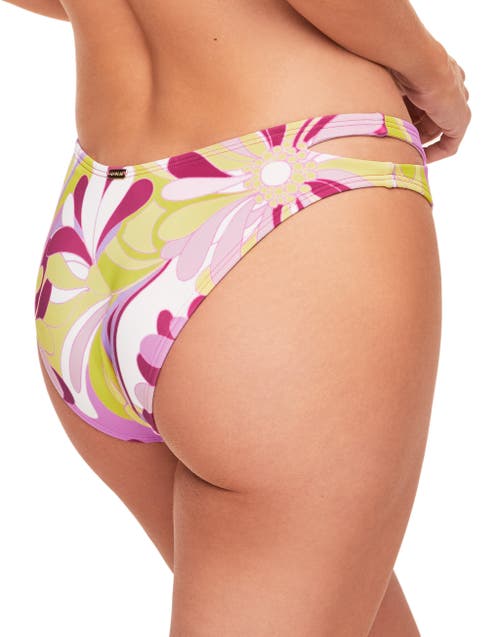 Shop Adore Me Codie Swimwear Bikini Panty In Floral Pink