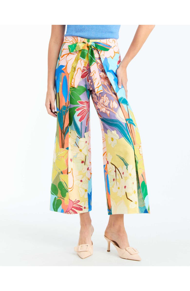 Mestiza New York Chloe Wrap Pants, Main, color, Primrose Florals