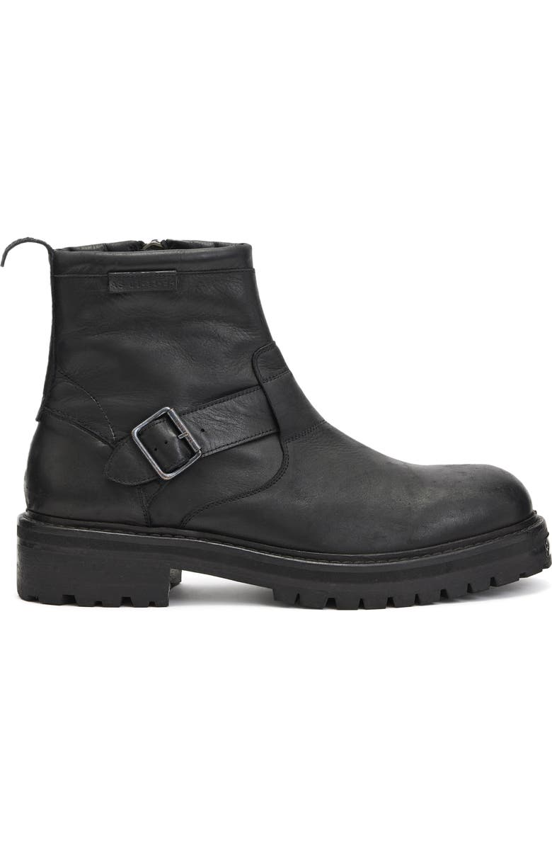 AllSaints Hopper Moto Boot, Alternate, color,