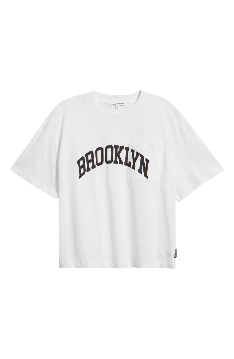 Brooklyn Industries Brooklyn Cotton Pocket T-Shirt, Alternate, color, White