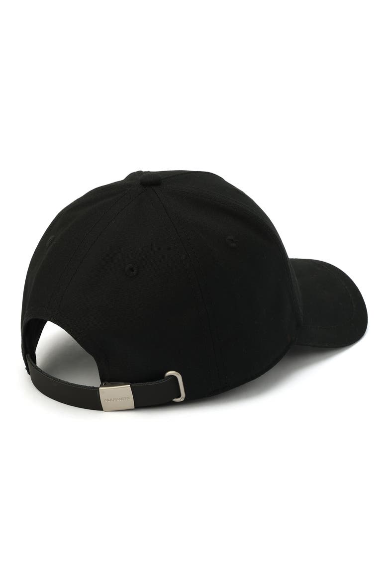 Spray Logo Embroidered Baseball Cap, Alternate, color, BLACK