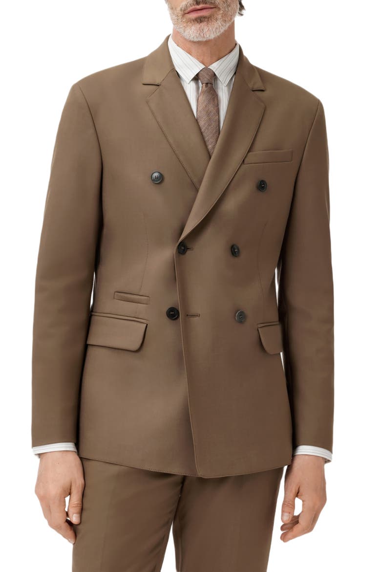 Devitt Double Breasted Blazer, Main, color, TWIG
