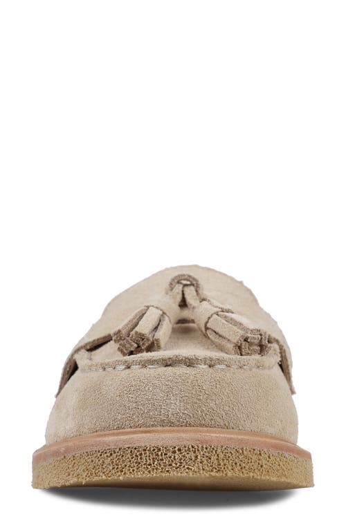 Artisan Crafted By Zigi Poison Tassel Loafer In Sand Suede