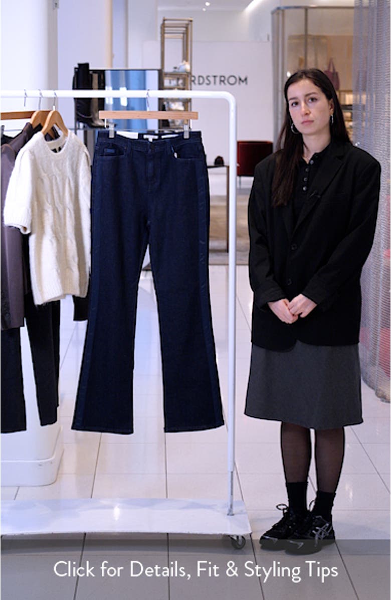 Breakaway Ribbon Trim Bootcut Jeans, sales video thumbnail