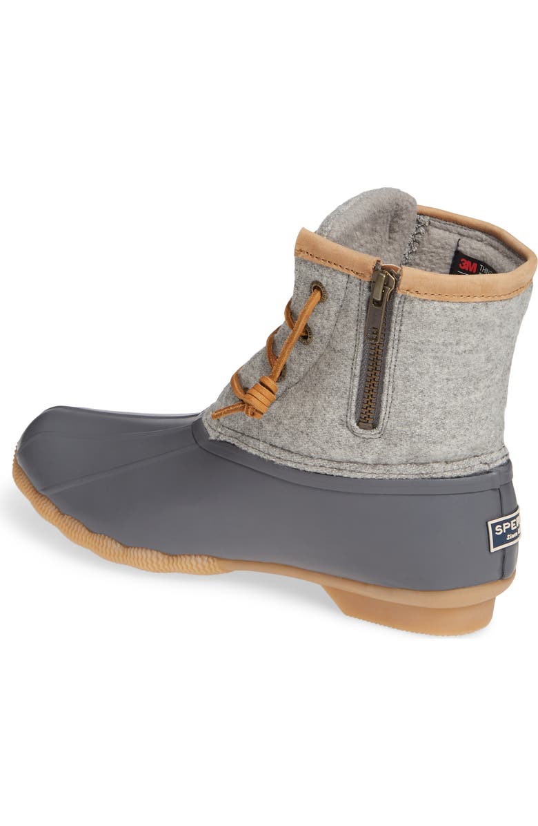 Sperry Diamond Weave Saltwater Bootie, Alternate, color,