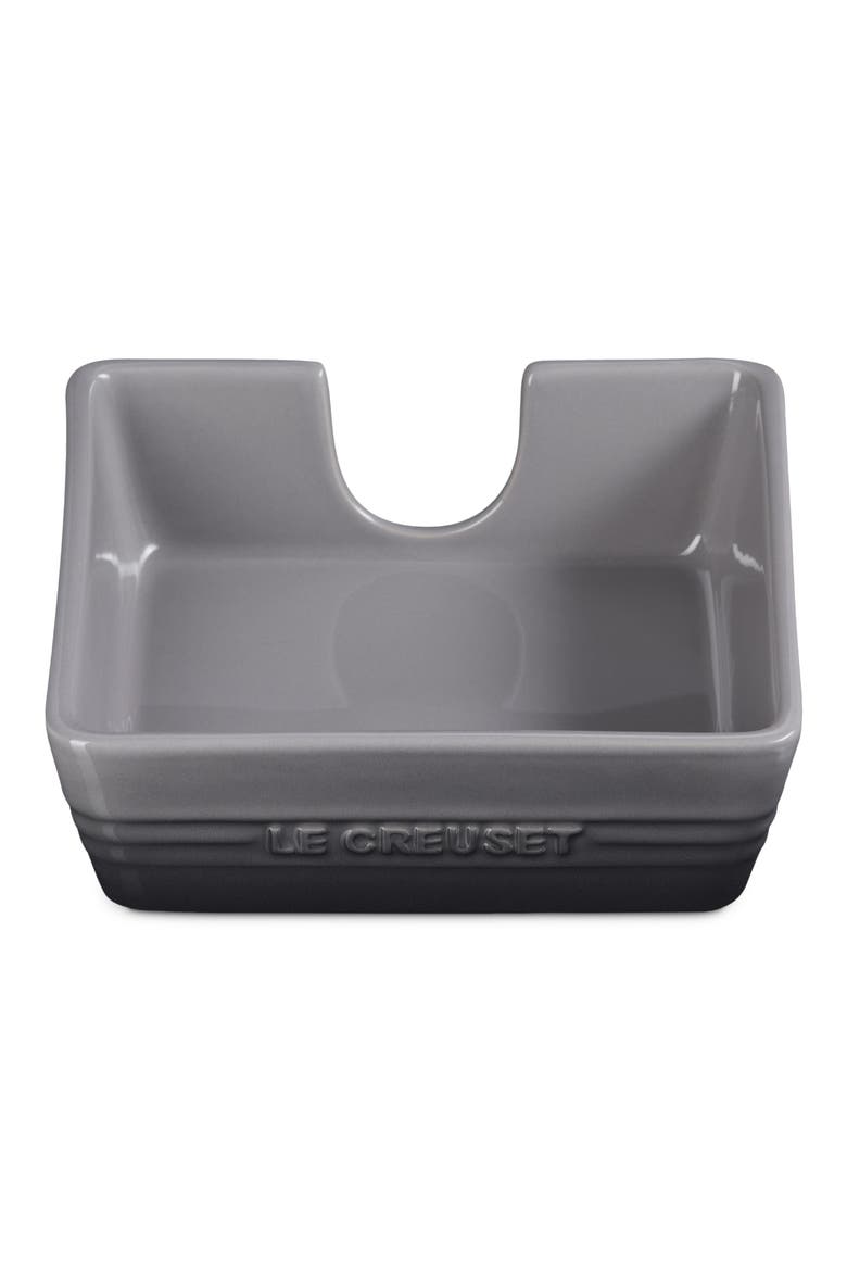 Signature Stoneware Cocktail Napkin Holder, Alternate, color, OYSTER