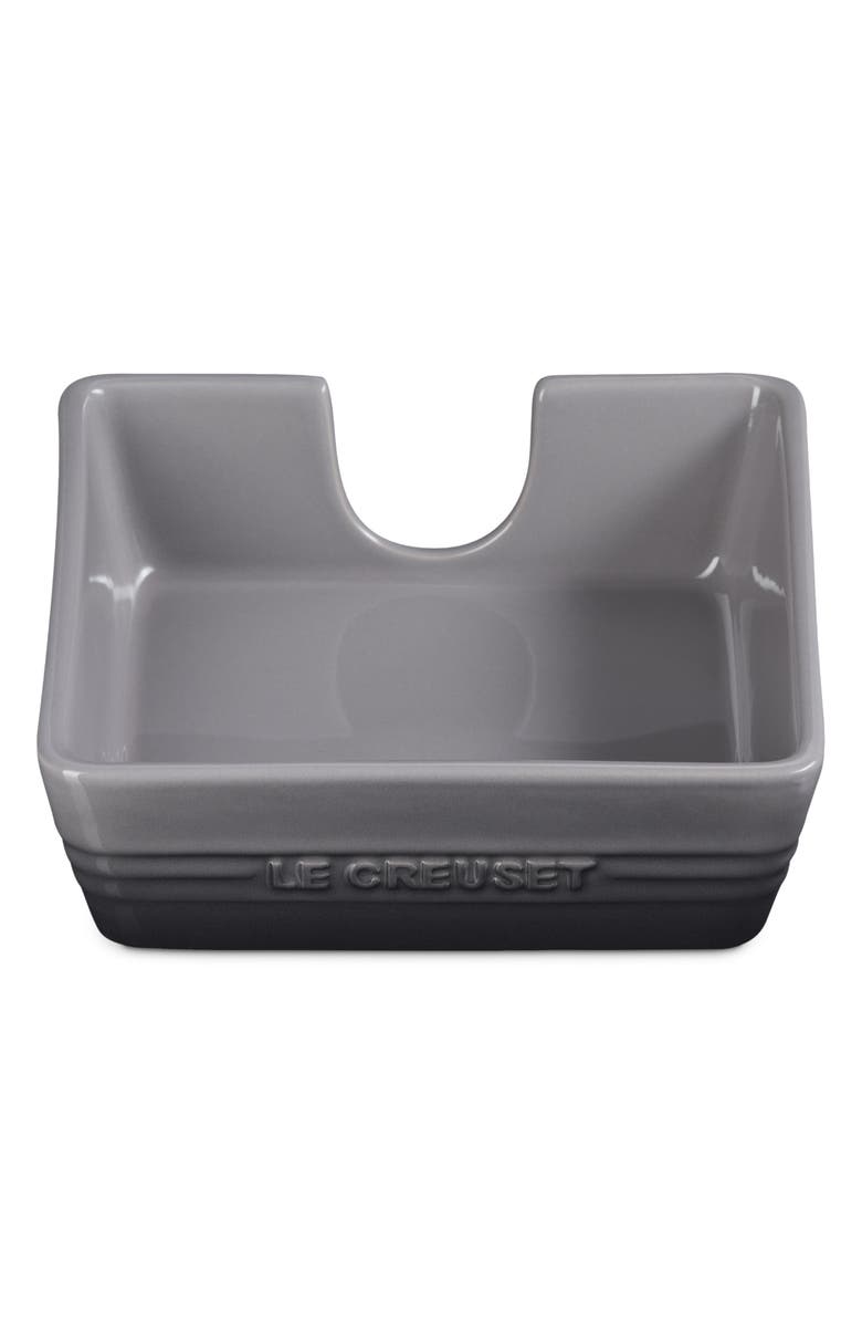 Le Creuset Signature Stoneware Cocktail Napkin Holder, Alternate, color, Oyster