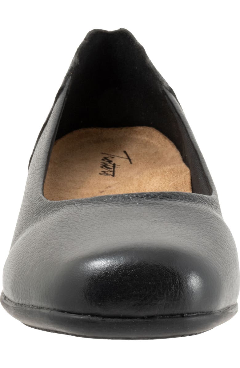 Trotters Sunny Flat, Alternate, color, Black