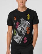 PHILIPP PLEIN Jersey T-Shirt Plein Dollars Men